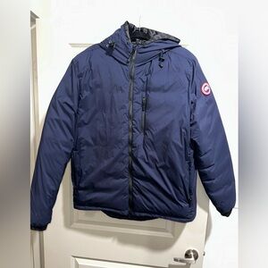 MENS 2XL NAVY CANADA GOOSE DOWN JACKET LIKE NEW
